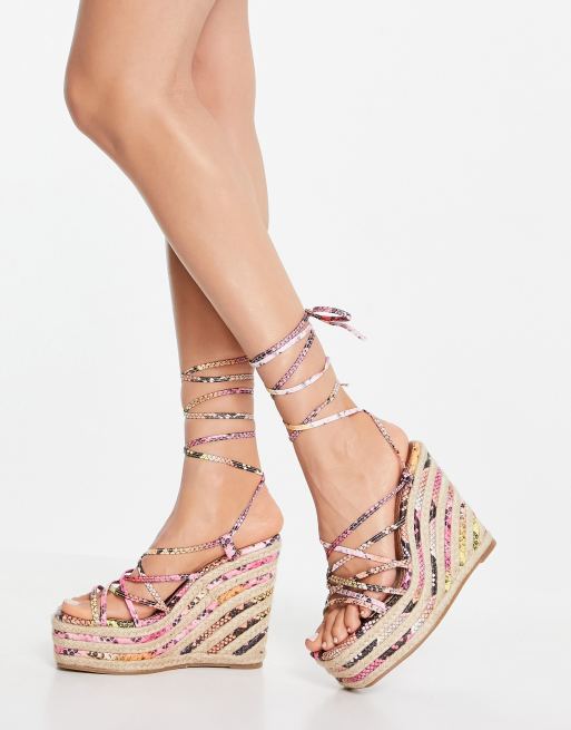 Asos chaussures clearance compensées