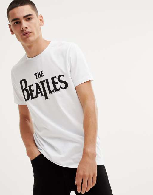 The beatles shop white t shirt