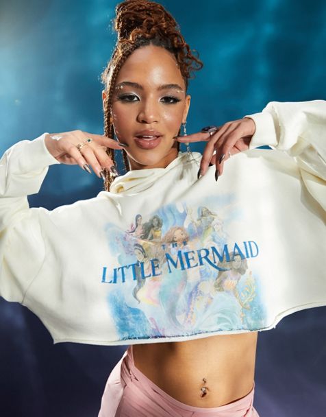 Emilia Long Sleeve Ribbed Crop Top – Mermaid Way