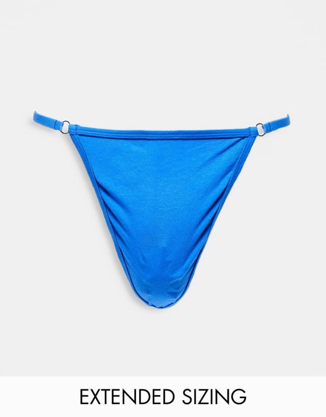 ASOS DESIGN thong with extra strap details