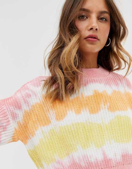 Tie dye jumper asos hot sale