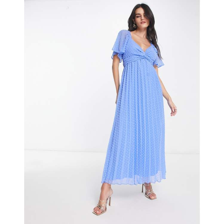 Asos cornflower blue dress clearance