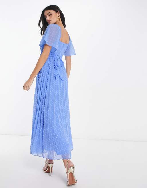 Cornflower blue dress store asos