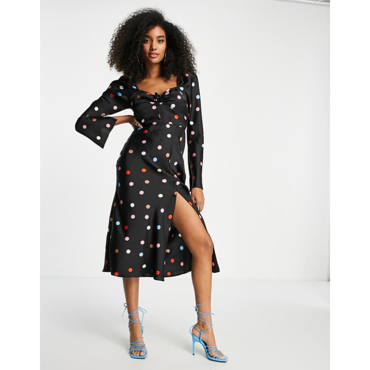 modern renewal eco tie buster midi dress Pacsun Modern Renewal Eco Tie Buster Midi Dress  shop on Pinterest
