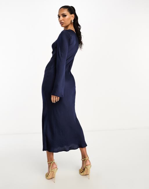 Tie front outlet dress asos