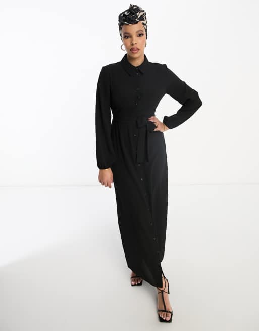 Asos maxi shirt dress hotsell