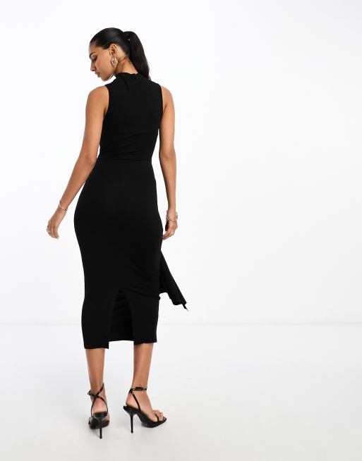 Tie front hotsell dress asos