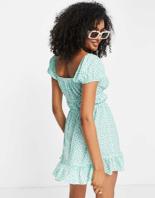 Tie front dress asos sale