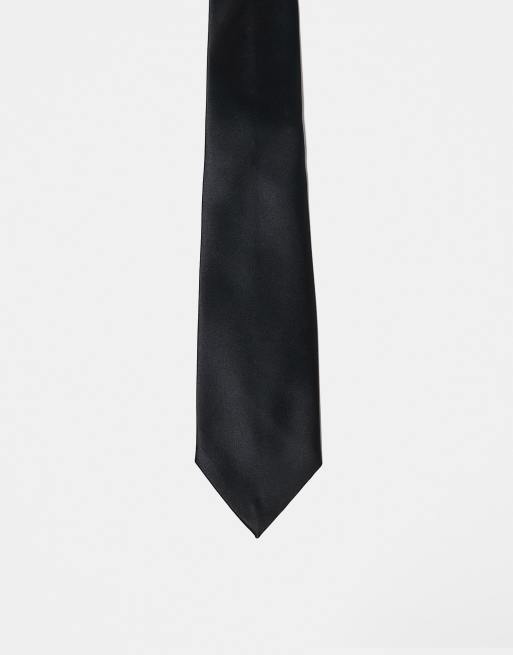 ASOS DESIGN tie in black | ASOS