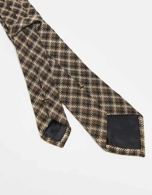 ASOS DESIGN tie in check print, 3 of 3