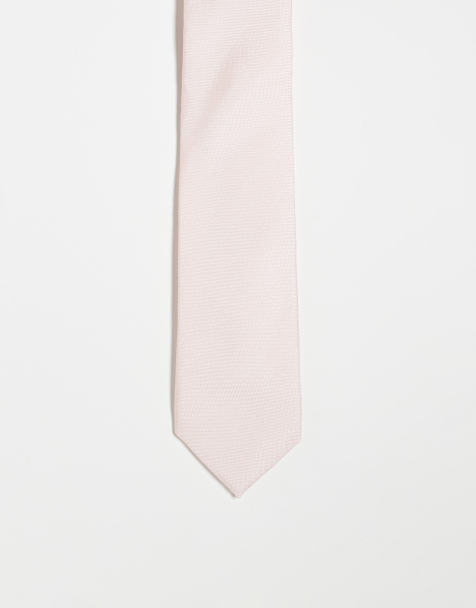 ASOS DESIGN tie in light pink - view 1