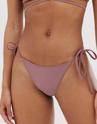 mauve bikini bottoms