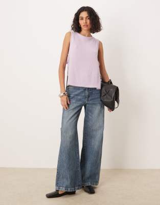 Asos Design Tie Side Tank