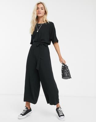 casual jumpsuit black