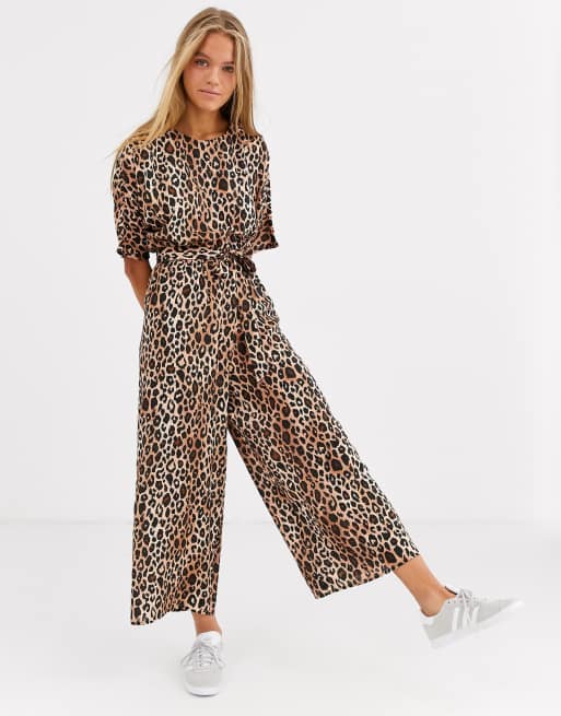 Asos store leopard jumpsuit