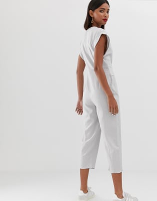 asos grey jumpsuit