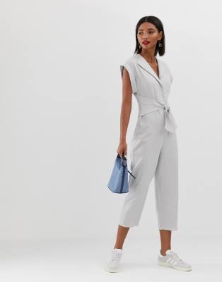 asos grey jumpsuit