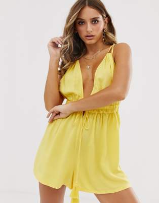 asos beach playsuit
