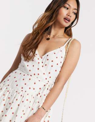 polka dot sundress