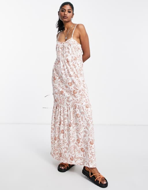 Tiered Cami Maxi Dress