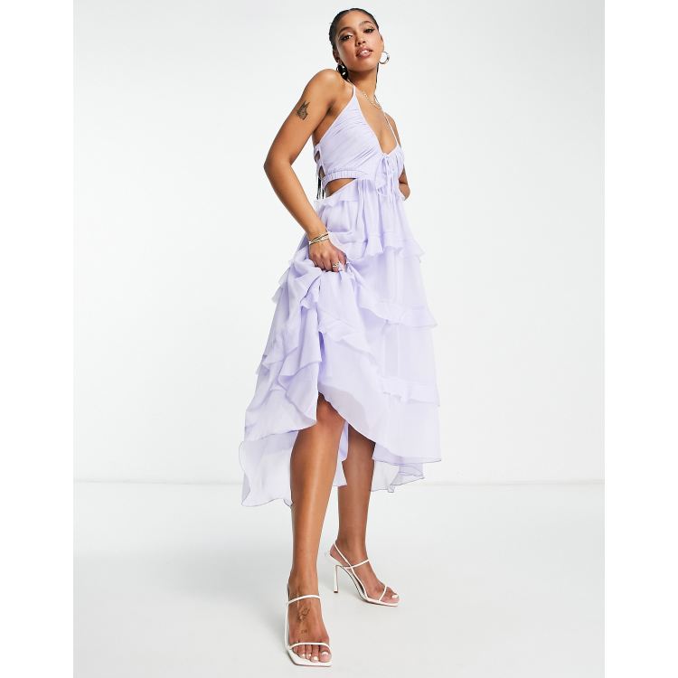 Asos store lilac dress