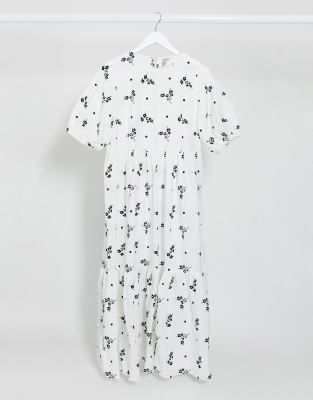 asos cotton midi dress