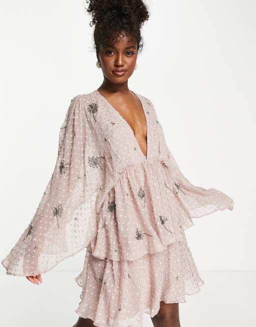 Dusty rose dress 2024 asos