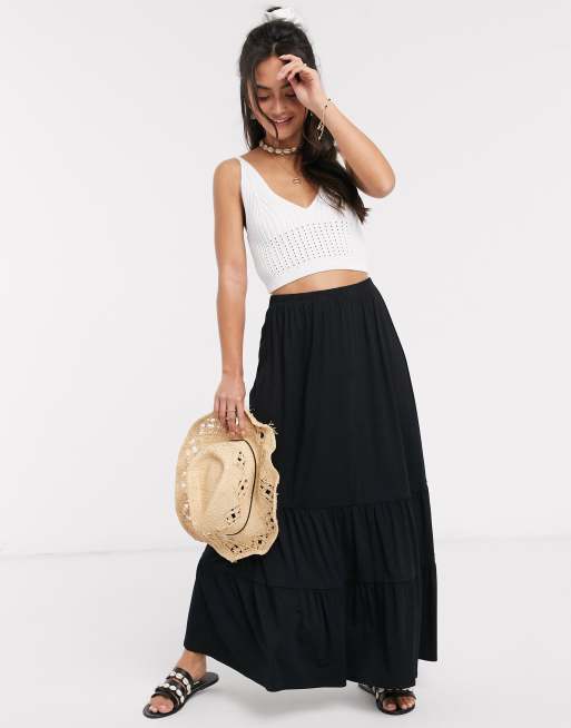 Asos tiered shop skirt