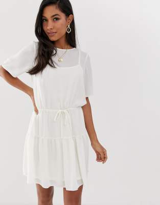 asos tiered dress