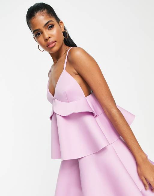 Asos pale pink store dress