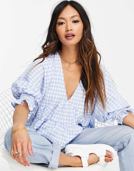 Asos 2024 gingham top