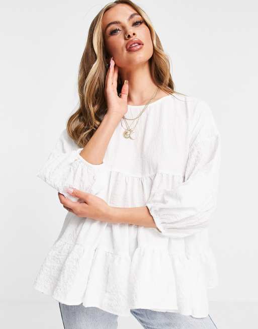 White smock sale top