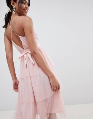 asos spaghetti strap dress