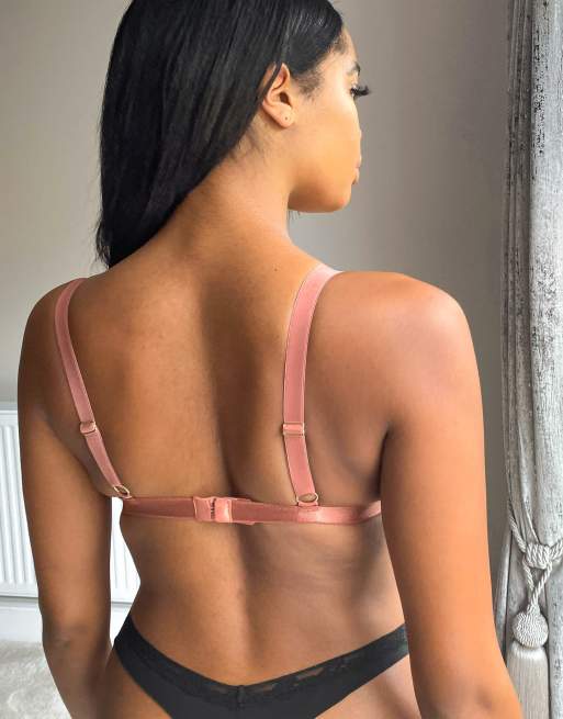 ASOS DESIGN - Tiggy - Poitrines généreuses - Soutien-gorge triangle doux effet lissant - Vison, 2 de 4