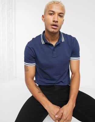 asos polo tops