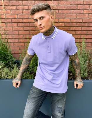 asos polo tops
