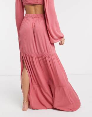 maxi beach skirt