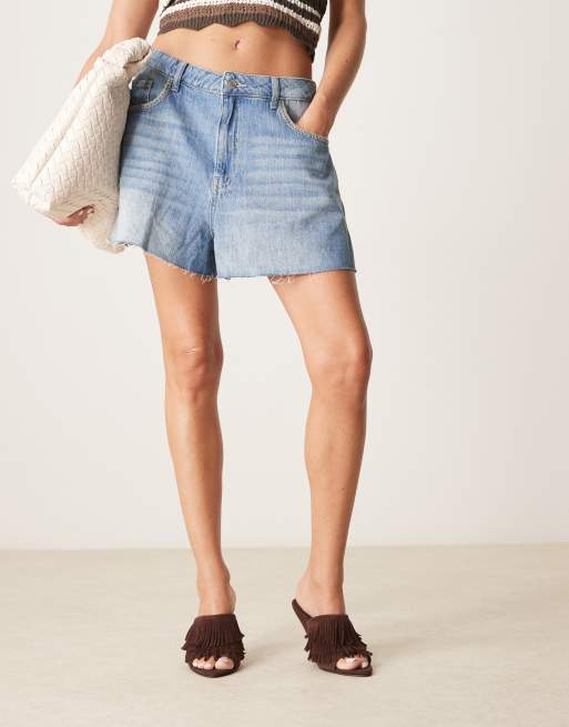 ASOS DESIGN Tizzy real suede fringed wedges in chocolate, 3 of 4