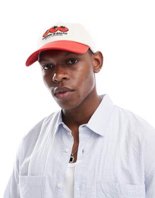 Asos Design Tomato Embroidery Cap