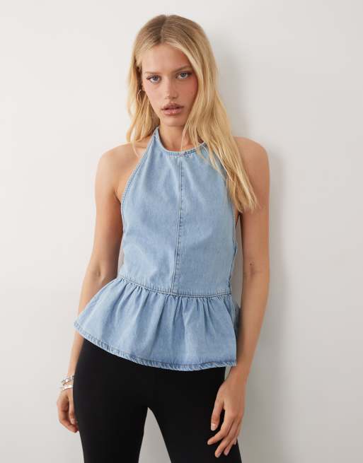 ASOS DESIGN - Top à basque et col montant, 3 de 4