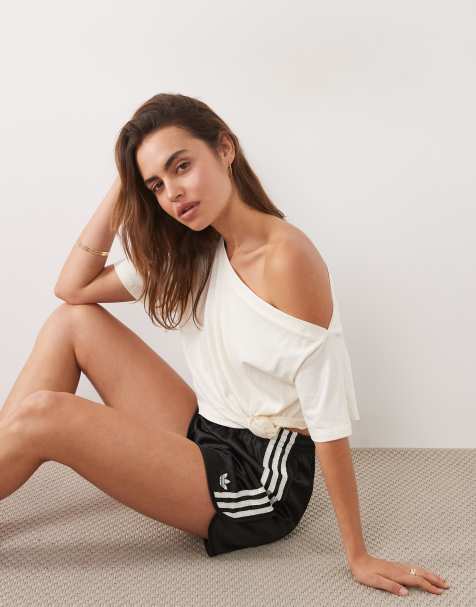 ASOS DESIGN - Top à épaules dénudées avec détail noué - Rose - view 1