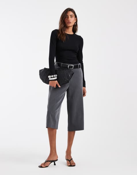 ASOS DESIGN - Top a maniche lunghe attillato nero - view 1