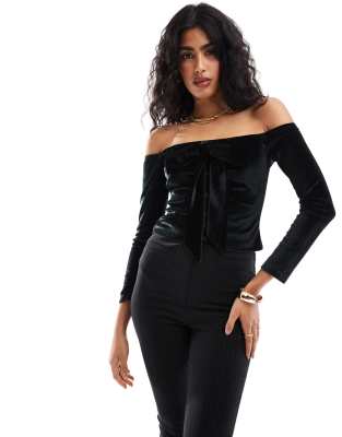 ASOS DESIGN - Toby - Vestito Da Sposa Appariscente Con Fiocco Sul Retro E Scollo Squadrato