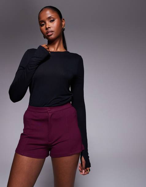 ASOS DESIGN - Top attillato a maniche lunghe semitrasparente nero - view 1