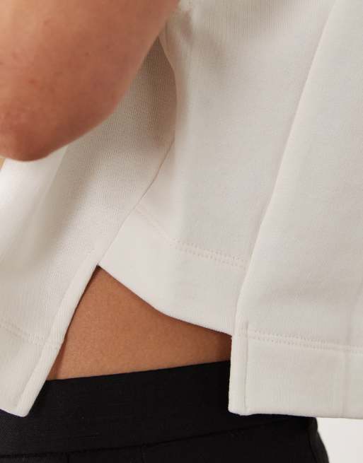ASOS DESIGN - top de hombros caídos en crudo, 4 de 4