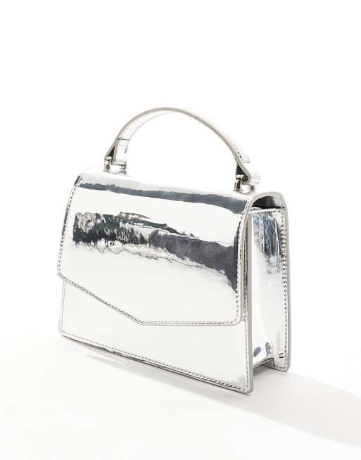 Hotel Kalinga Aldo Silver Clutch Bag Hotel Kalinga Aldo Handbags