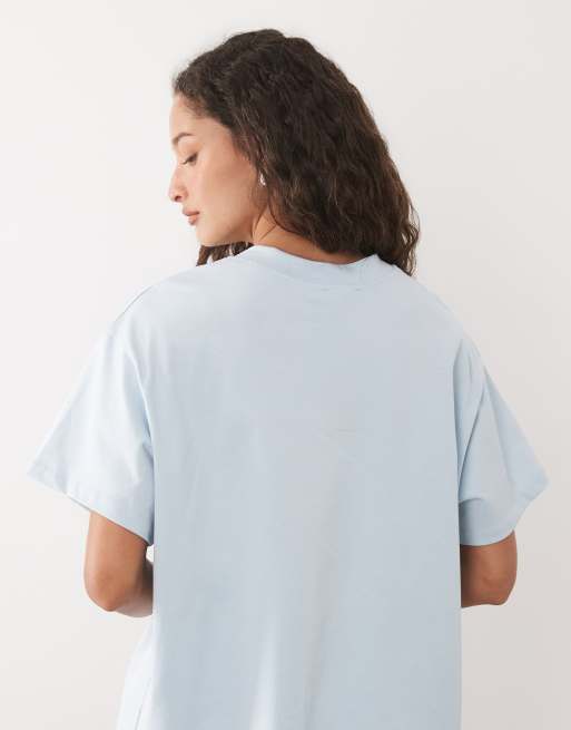 ASOS DESIGN – Top oversize z krótkimi rękawami i nadrukiem, 4 z 4