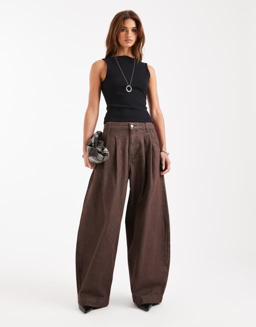 ASOS DESIGN - Top senza maniche in cotone compatto nero con scollo a barchetta, 4 di 4