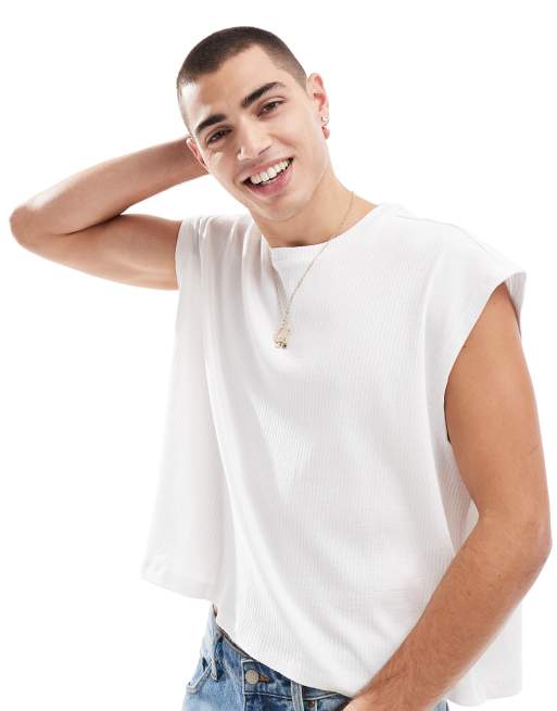 Asos top bianco shop