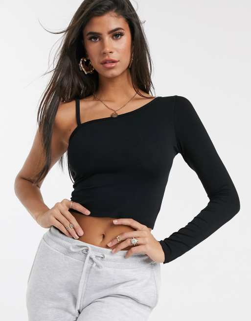 XXL Detail One-Shoulder Top - Ready-to-Wear